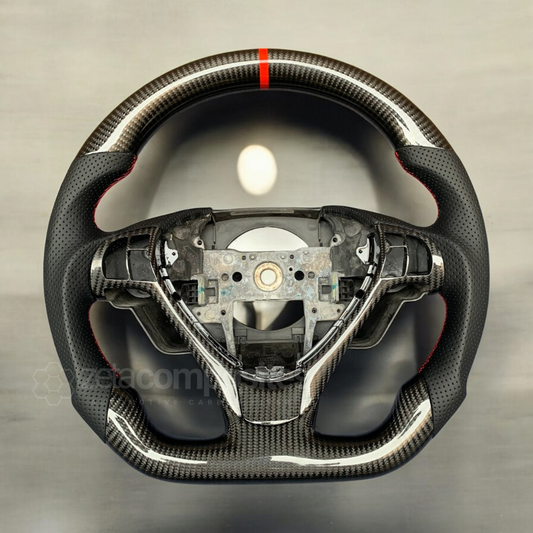 customized carbon fiber steering wheel for acura ilx rdx