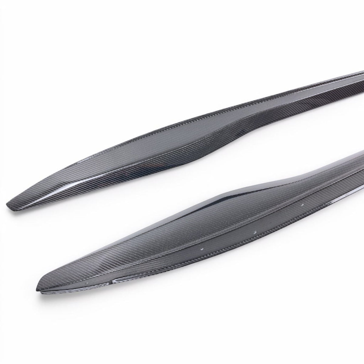 C8 Corvette Carbon Fiber Side Skirts - Z06 Style
