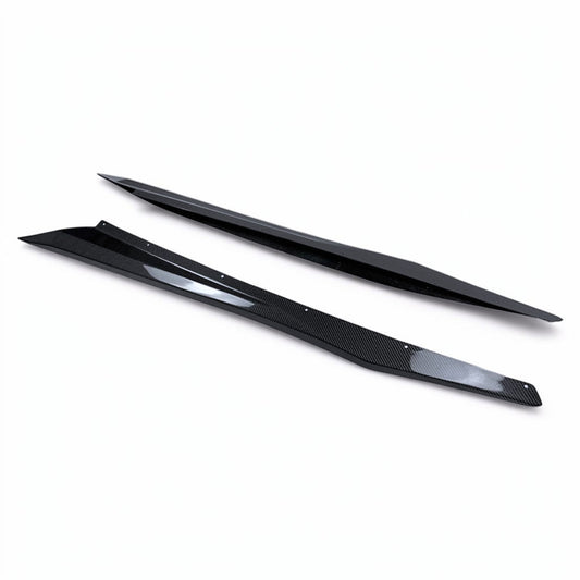 C8 Corvette Carbon Fiber Side Skirts - ZR1 Style