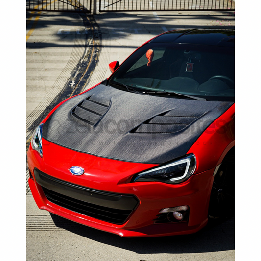 Carbon Fiber Hood Subaru BRZ / Toyota 86 / Scion FRS (2013-2020) - Track Style