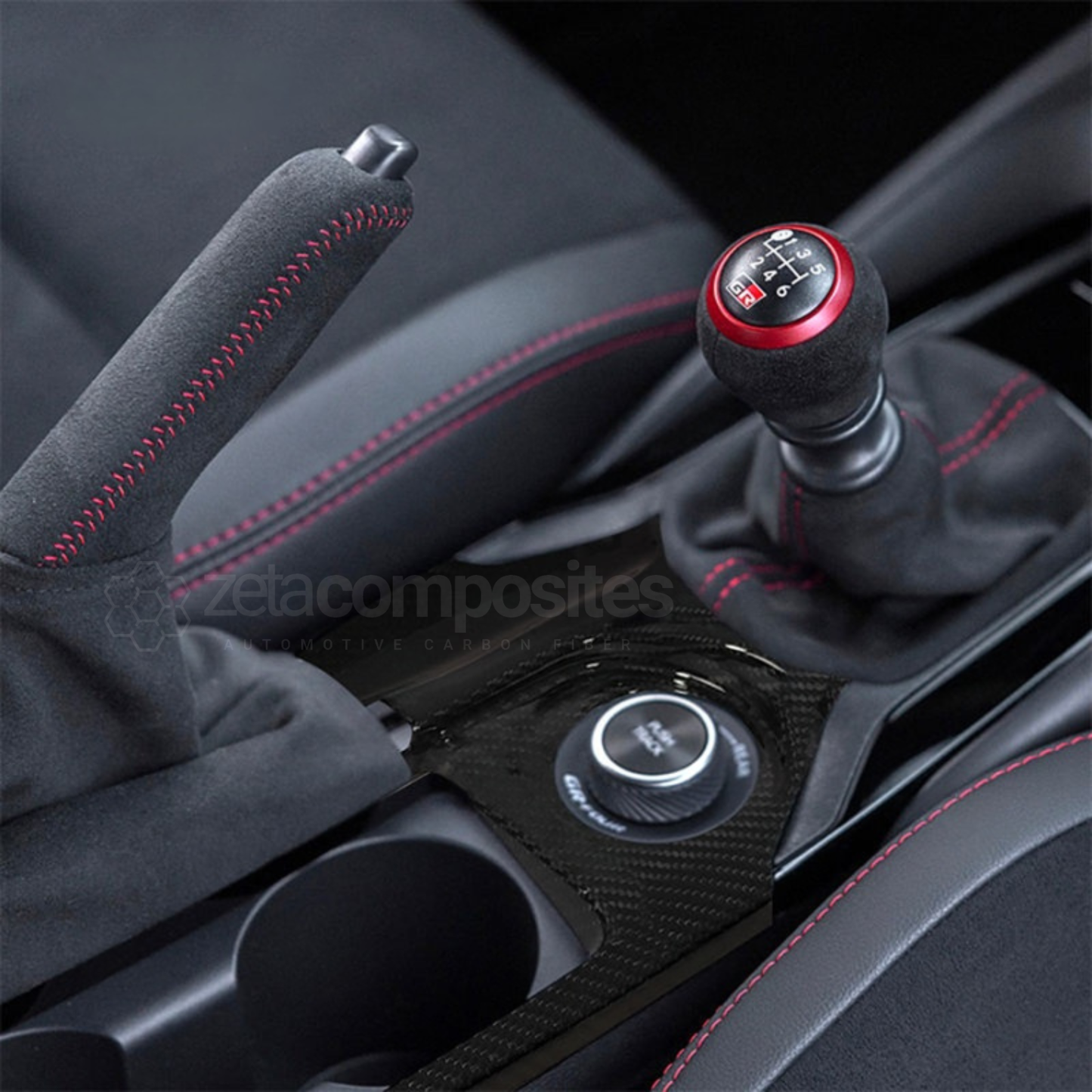 (2023'+) for GR Corolla Carbon Fiber Center Console Cover