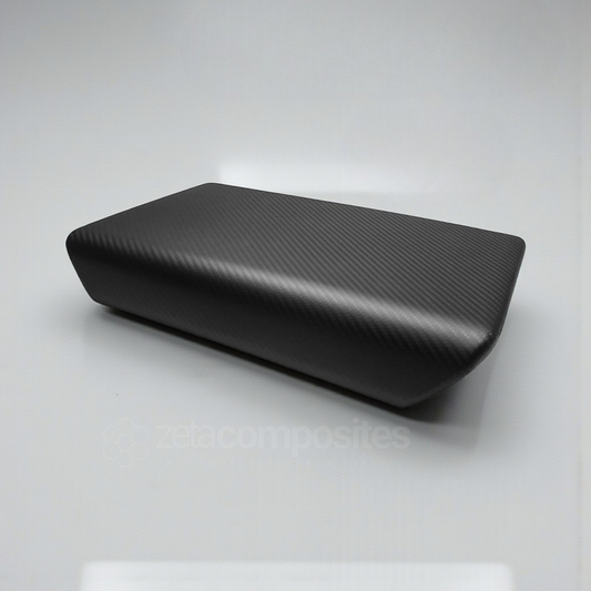 Carbon Fiber Center Console Lid Cover for Tesla Model 3 Highland (2024'+)