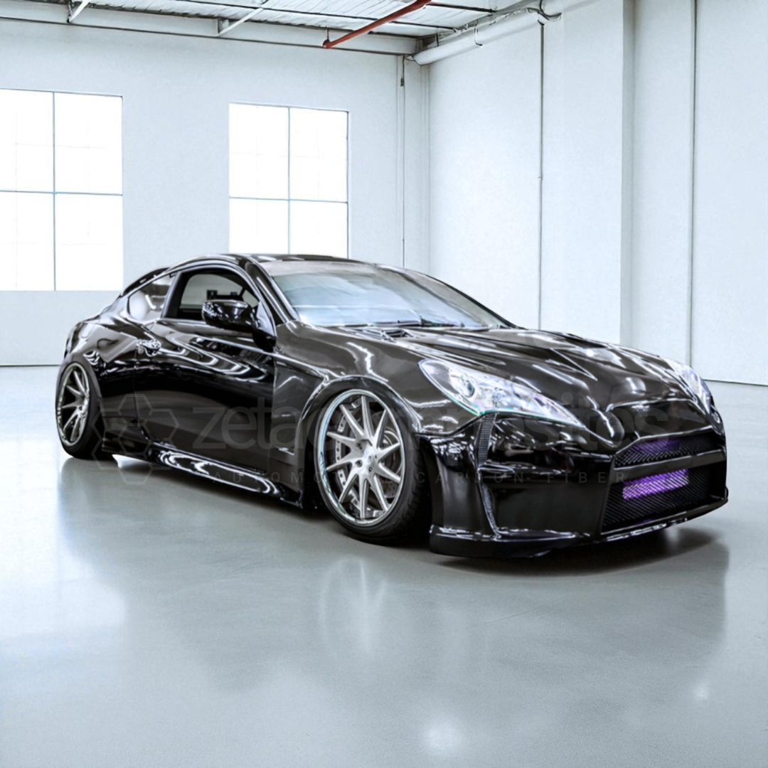 Carbon Fiber Fenders Vented for Hyundai Genesis Coupe (2010'-2016')