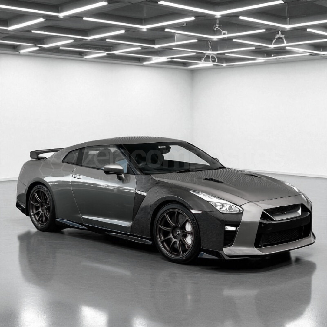 Carbon Fiber Fenders OEM Style for Nissan GTR R35 (All Years)