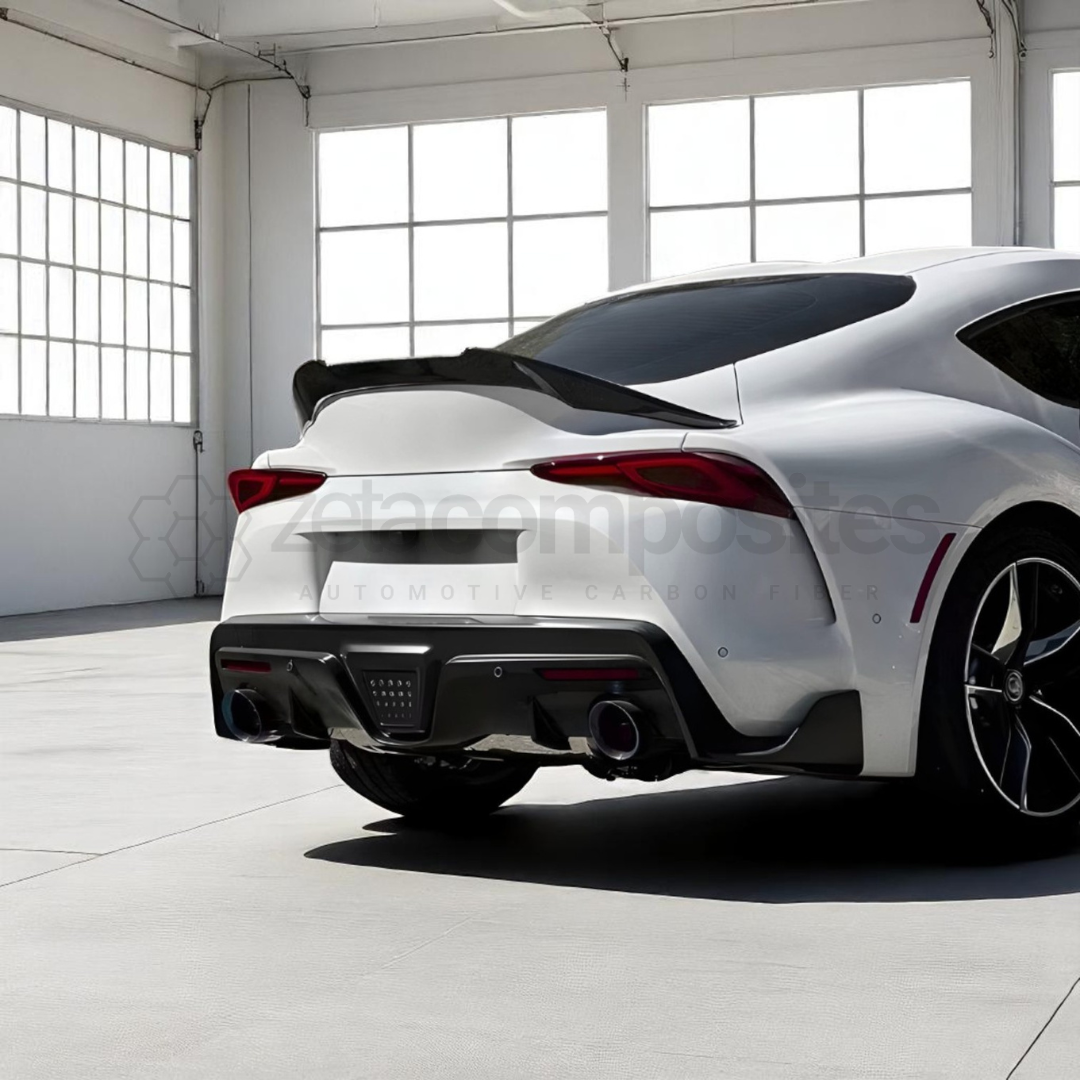Carbon Fiber Spoiler for Supra A90 MKV - V Style