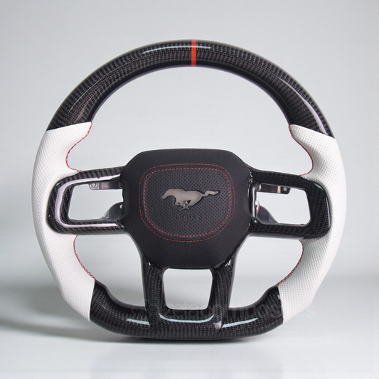 Carbon Fiber Steering Wheel for 2024+ Mustang S650