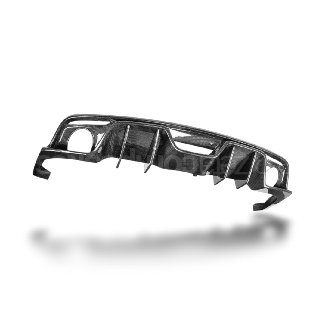 Carbon Fiber Diffuser Rear Valance for Mustang (2015'-2017')
