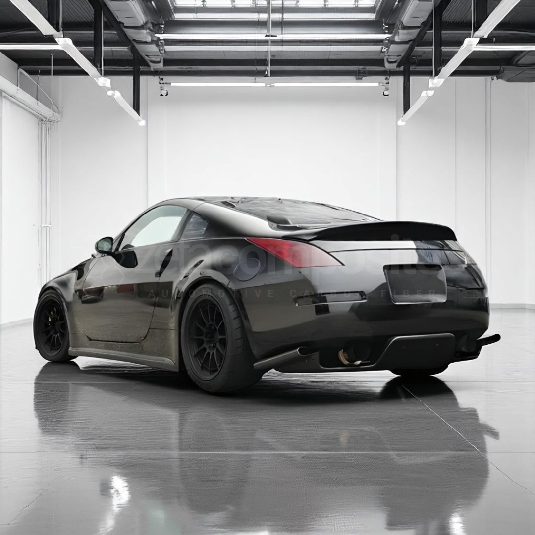 Carbon Fiber Diffuser Aero Style for Nissan 350Z