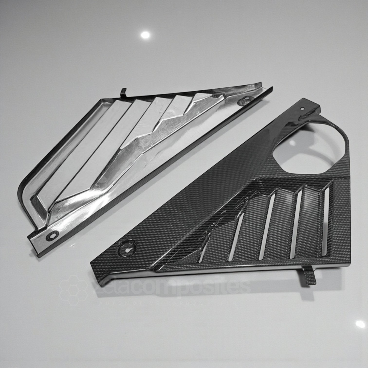 (2020'+) C8 Corvette Carbon Fiber Engine Bay Covers Replacement