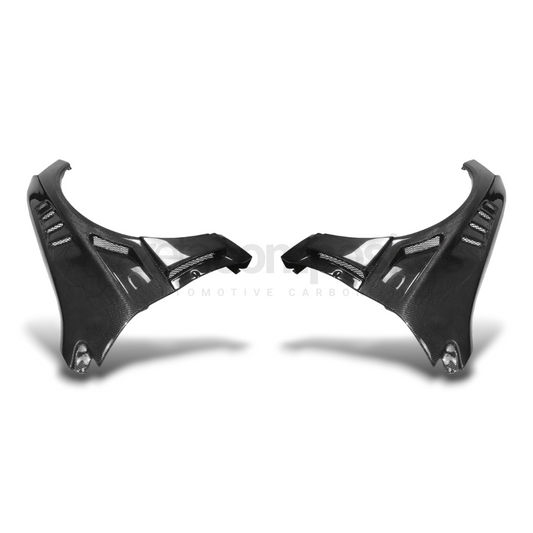 Carbon Fiber Fenders Track Style for Mitsubishi Evo 7 8 9