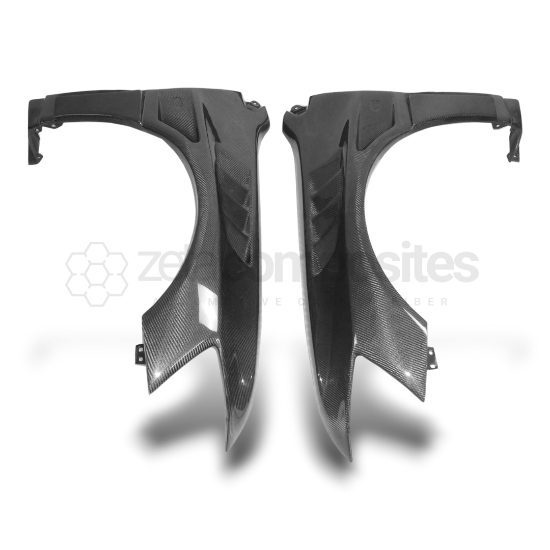 Carbon Fiber Fenders Track Style for Mitsubishi Evo 7 8 9
