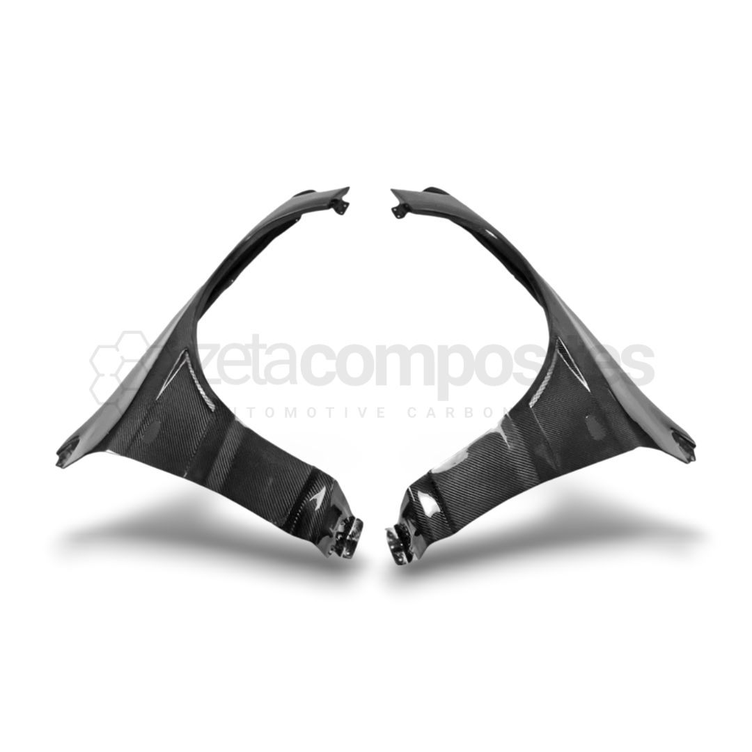 Carbon Fiber Vented Fenders for Evo 7 8 9