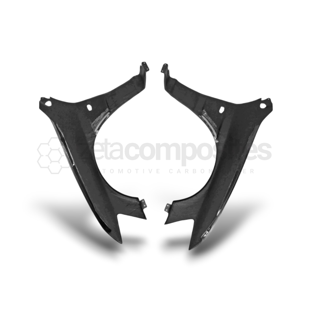 Carbon Fiber Vented Fenders for Evo 7 8 9