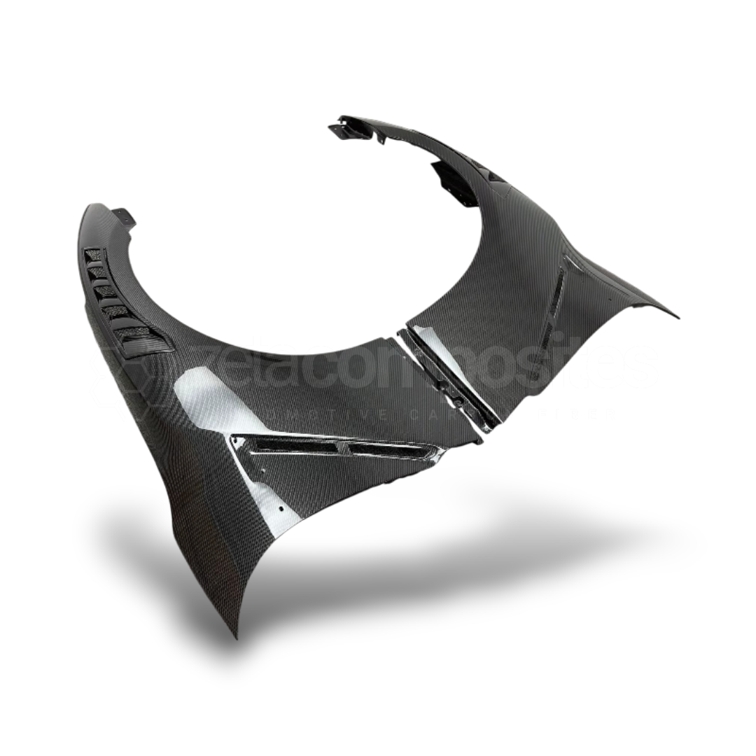 Carbon Fiber Fenders Vented Style for Nissan GTR R35 (All Years)