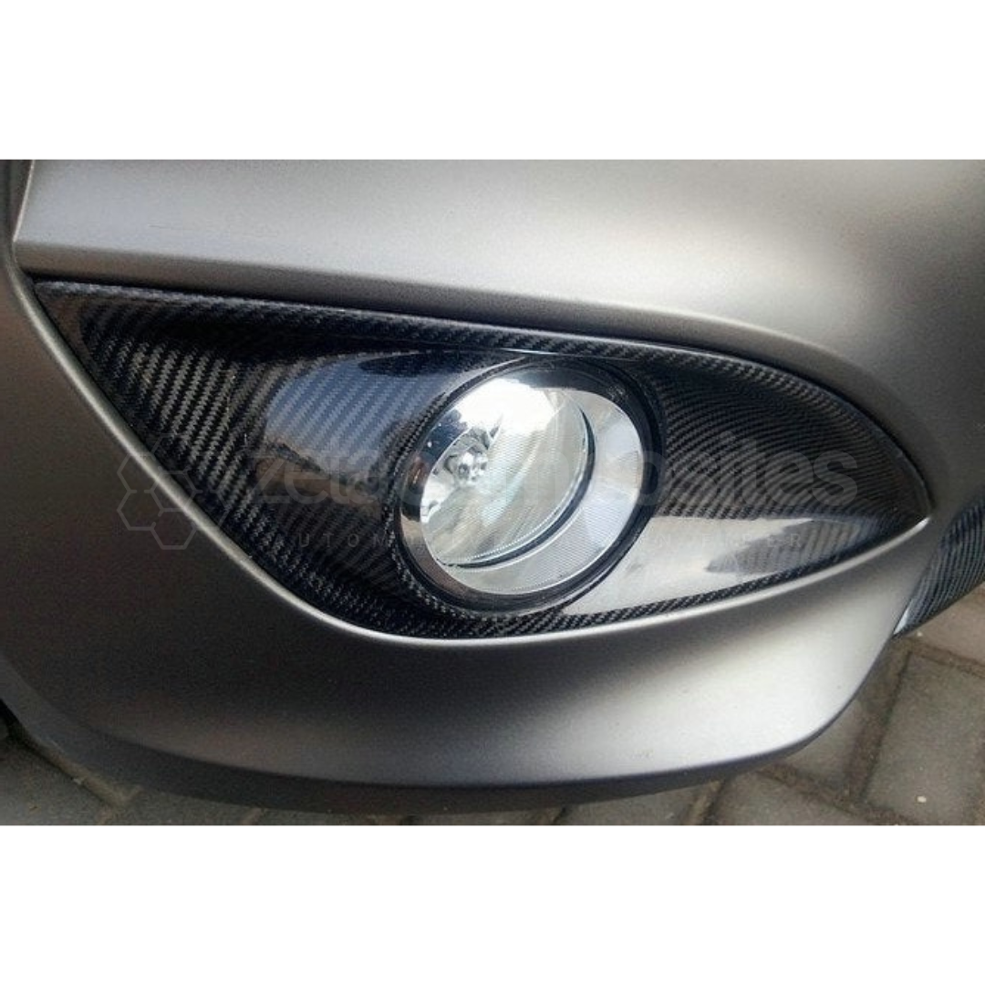 Carbon Fiber Fog Light Covers for Hyundai Veloster Turbo (2012'-2017')