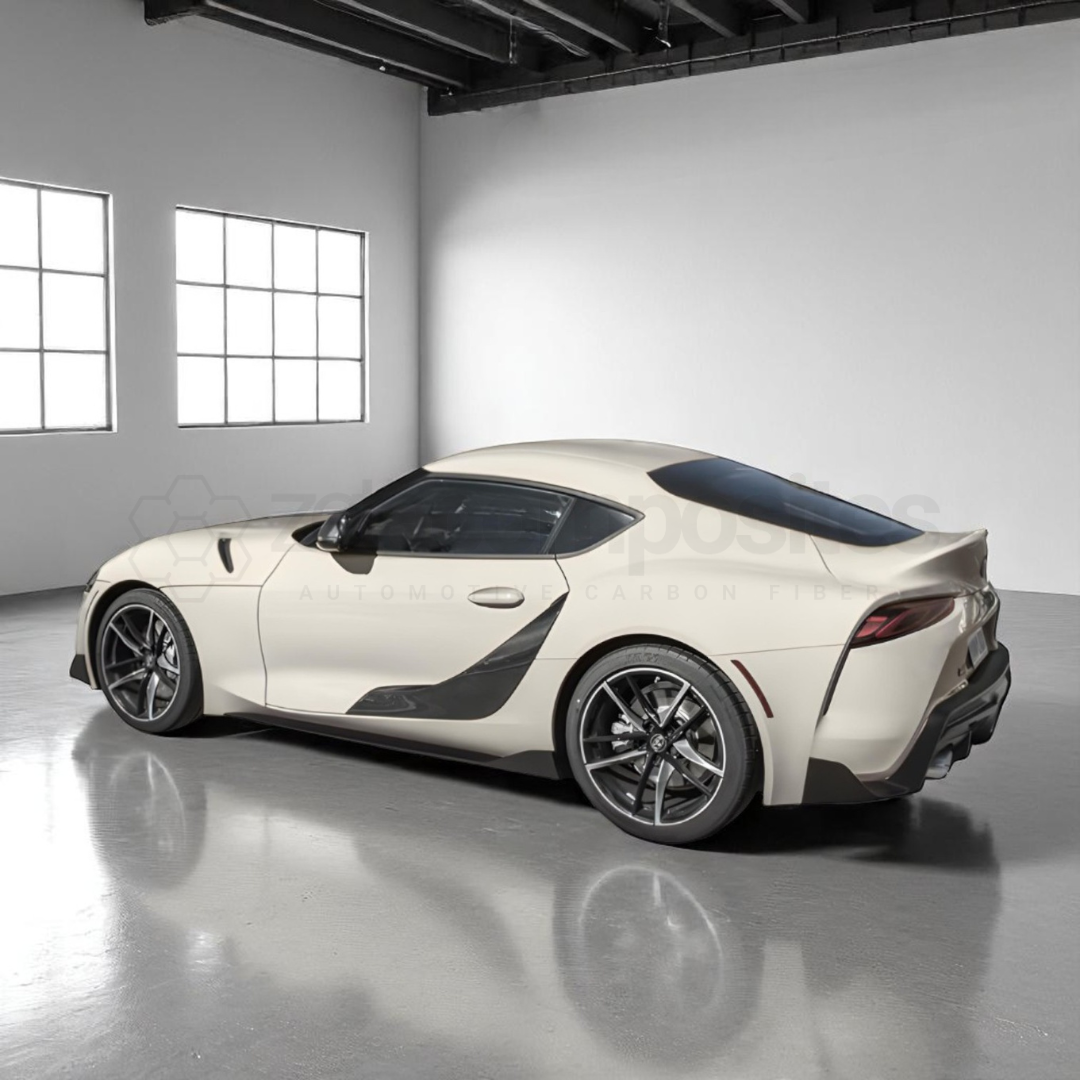 Carbon Fiber Door Garnish for Supra A90 MKV - Direct Replacement