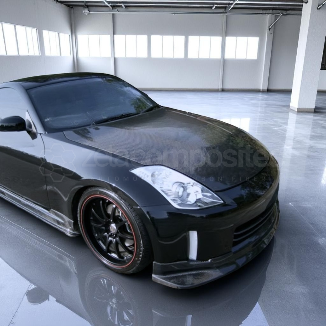 Carbon Fiber Hood OEM-Style for Nissan 350z