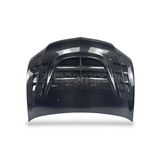 Carbon Fiber Hood Track Style for EVO 8 9