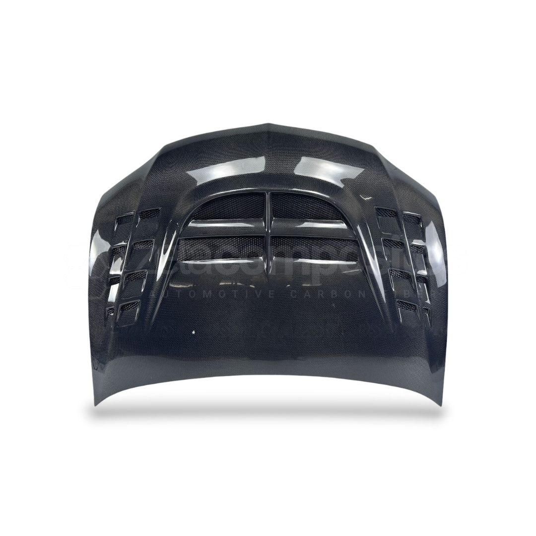 (2001'-2007') Mitsubishi EVO Carbon Fiber Hood - Vtx Style