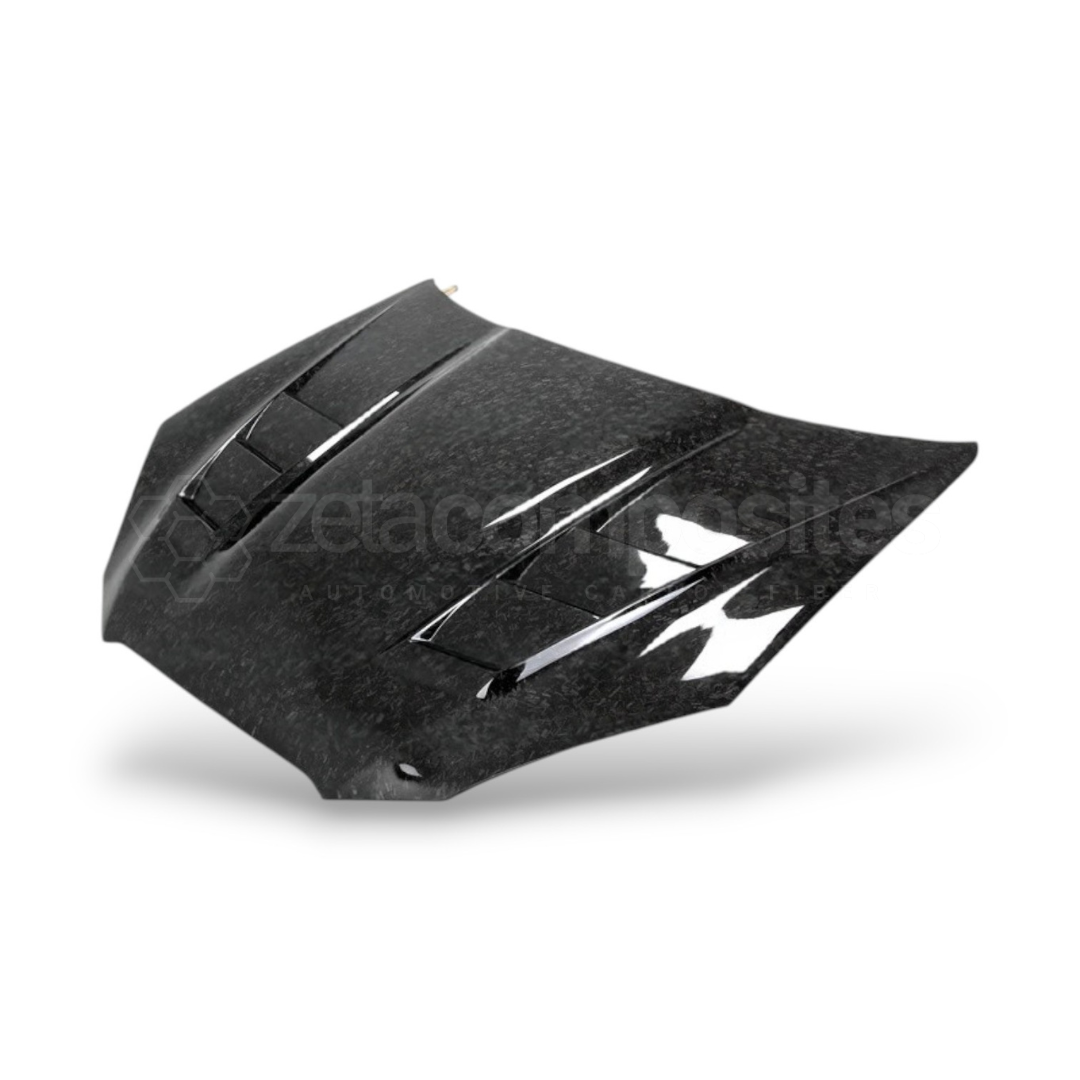 Carbon Fiber Hood Track Style for Hyundai Genesis Coupe (2010'-2012')