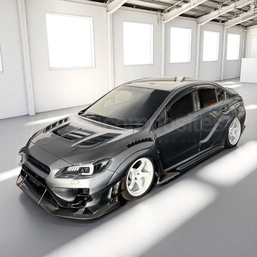 Carbon Fiber Hood Track Style for Subaru WRX / STI (2015'-2021')