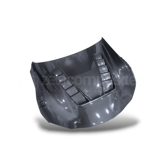 Carbon Fiber Hood Track Style for Toyota Supra A90 MkV