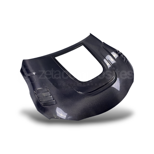 Carbon Fiber Hood Window Style for Toyota Supra A90 MkV