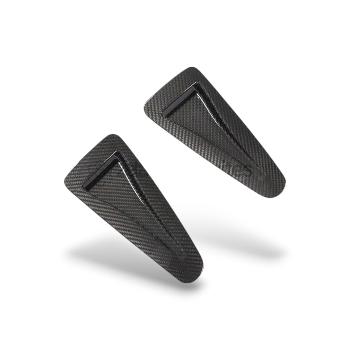 Carbon Fiber Hood Vent Replacement Pair for R35 Nissan GTR (09'-16')