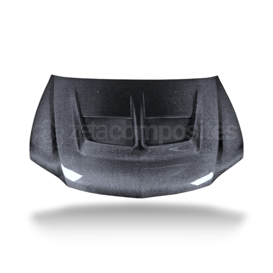 Vented Style Carbon Fiber Hood for EVO 7 8 9