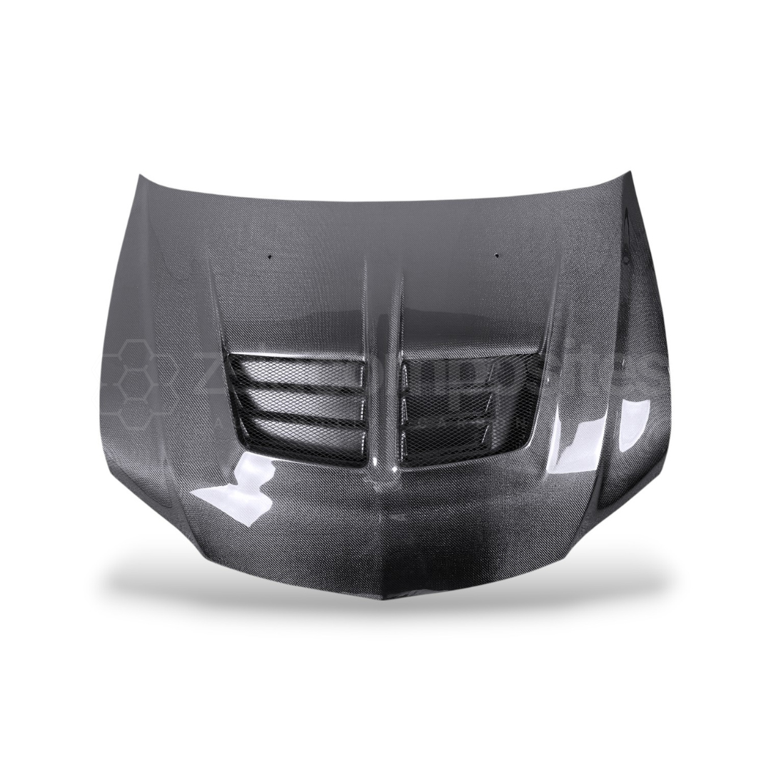 Vented Style Carbon Fiber Hood for EVO 7 8 9