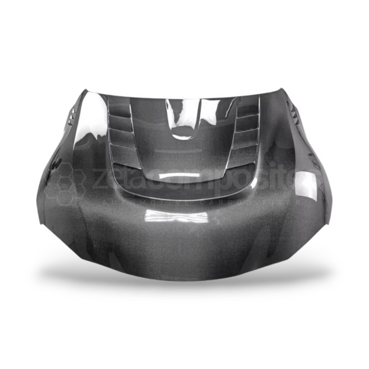 Carbon Fiber Hood Vented for Toyota Supra A90 MkV