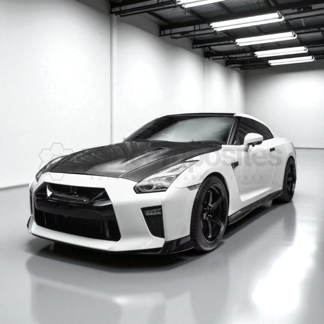 Carbon Fiber OEM Style Hood for Nissan GTR R35 (All Years)