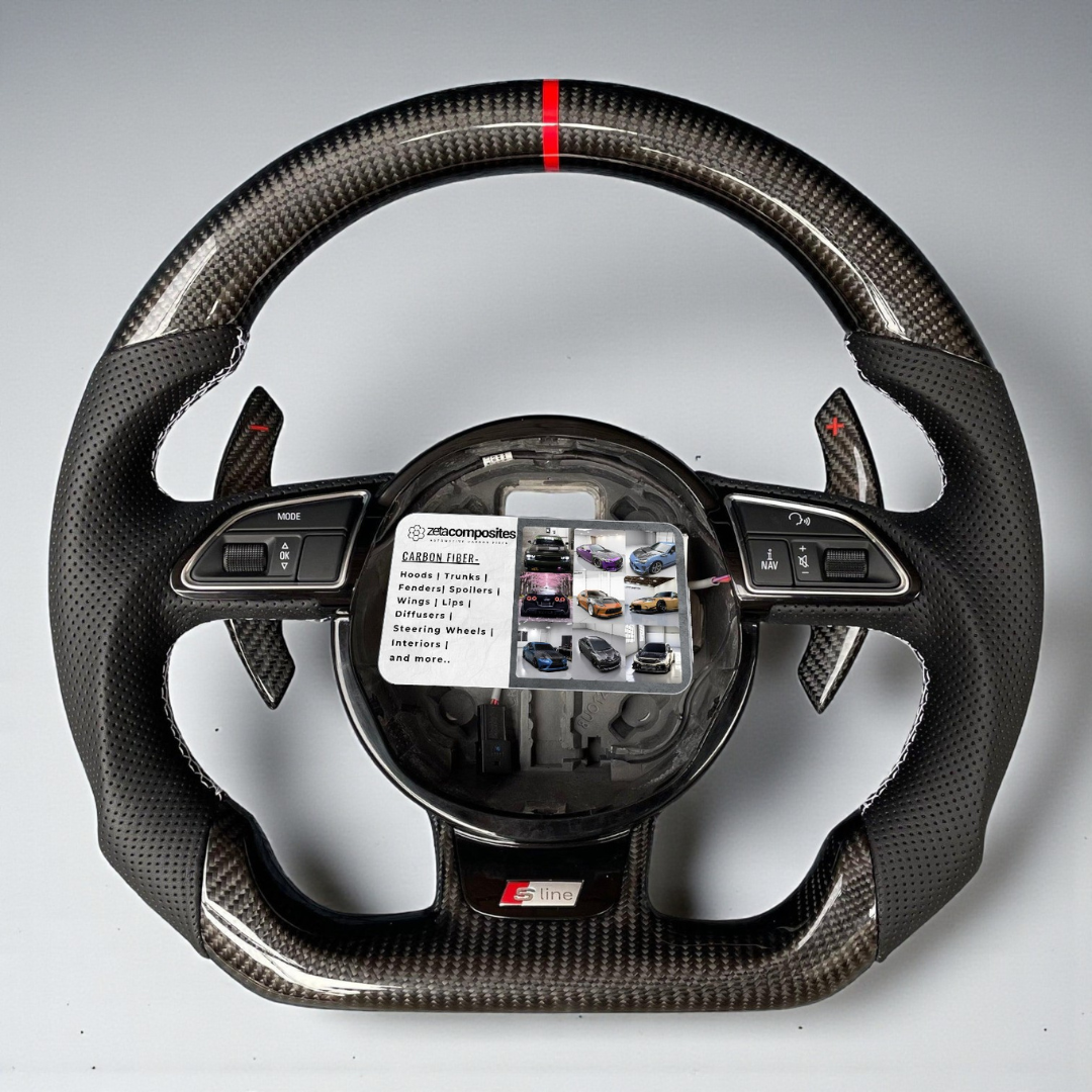 Carbon Fiber Paddle Shifters Builder for All Audi Models (Built to Spec)