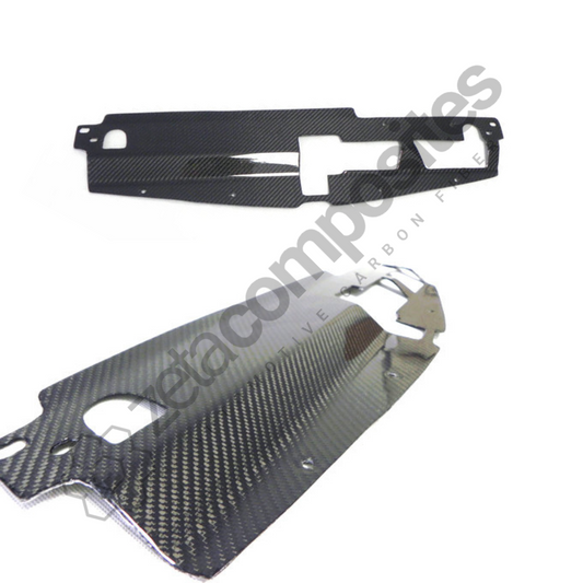 Carbon Fiber Radiator Cover for Mitsubishi Evo 8 / 9