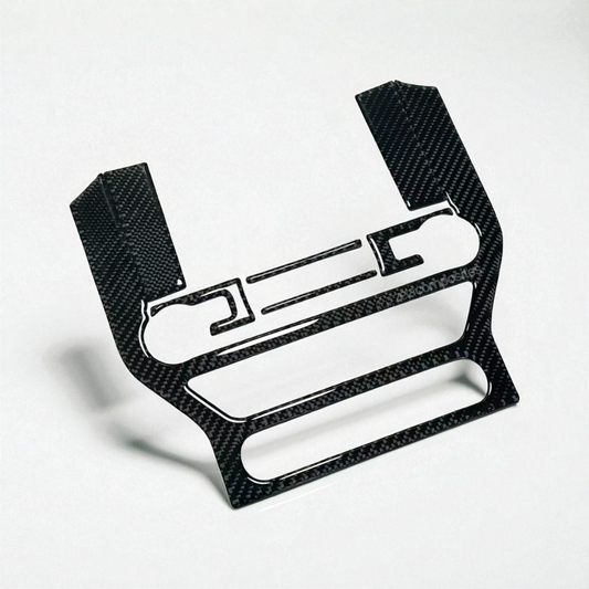 Carbon Fiber Radio Overlay for Mustang 2015'-2023'