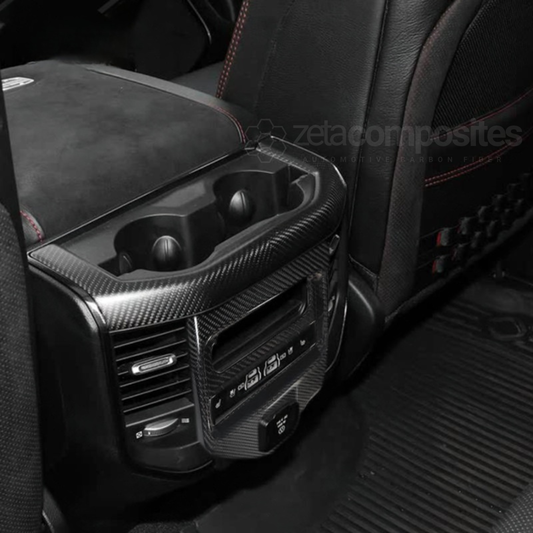 Carbon Fiber Rear AC Vent Trim Cover for Ram 1500/TRX