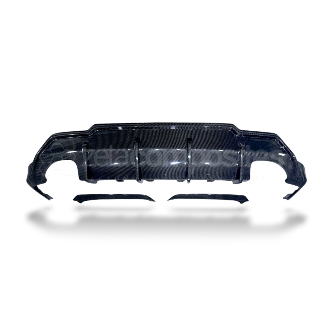 Carbon Fiber Rear Diffuser for 2016+ Lexus GSF GS F Sport