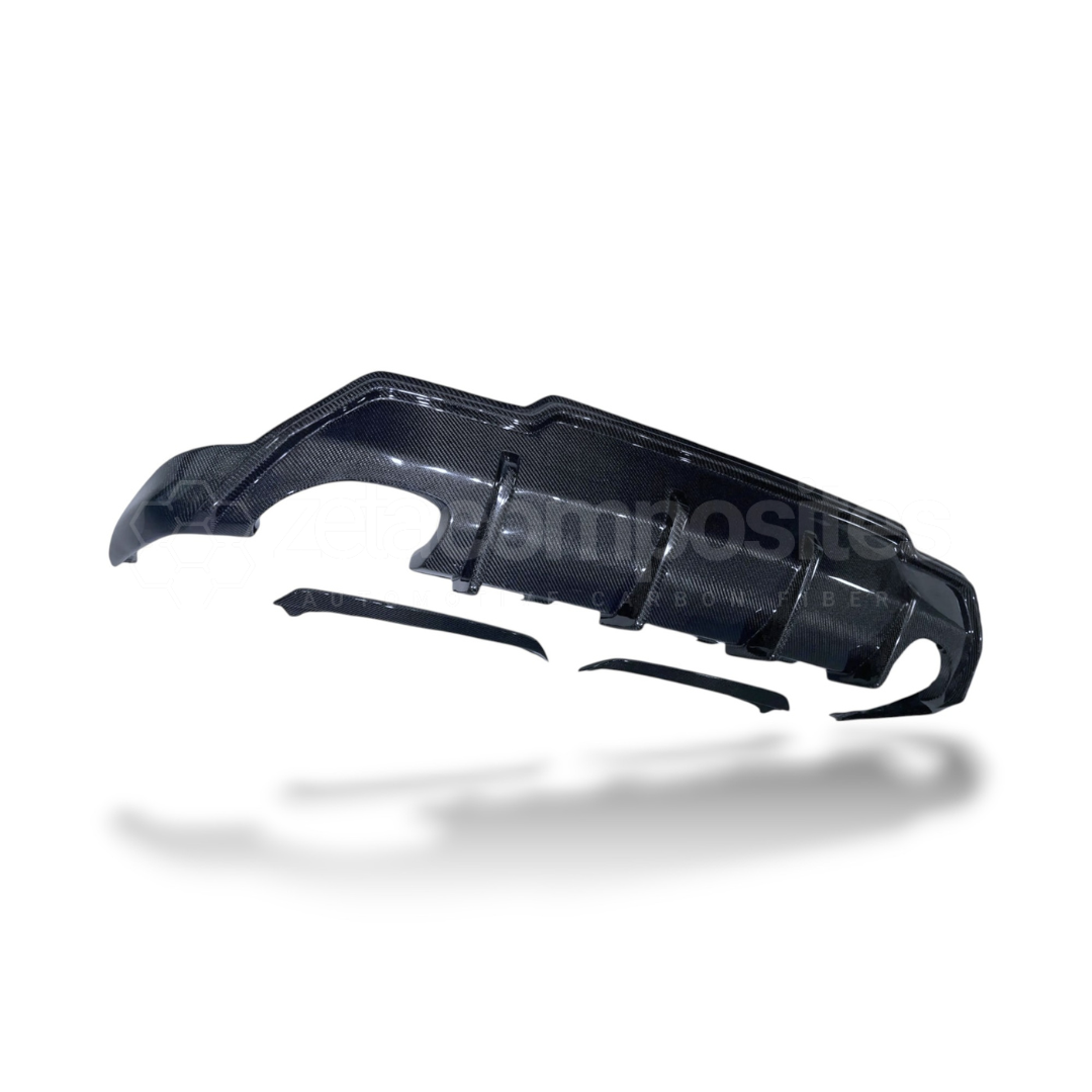 Carbon Fiber Rear Diffuser for 2016+ Lexus GSF GS F Sport