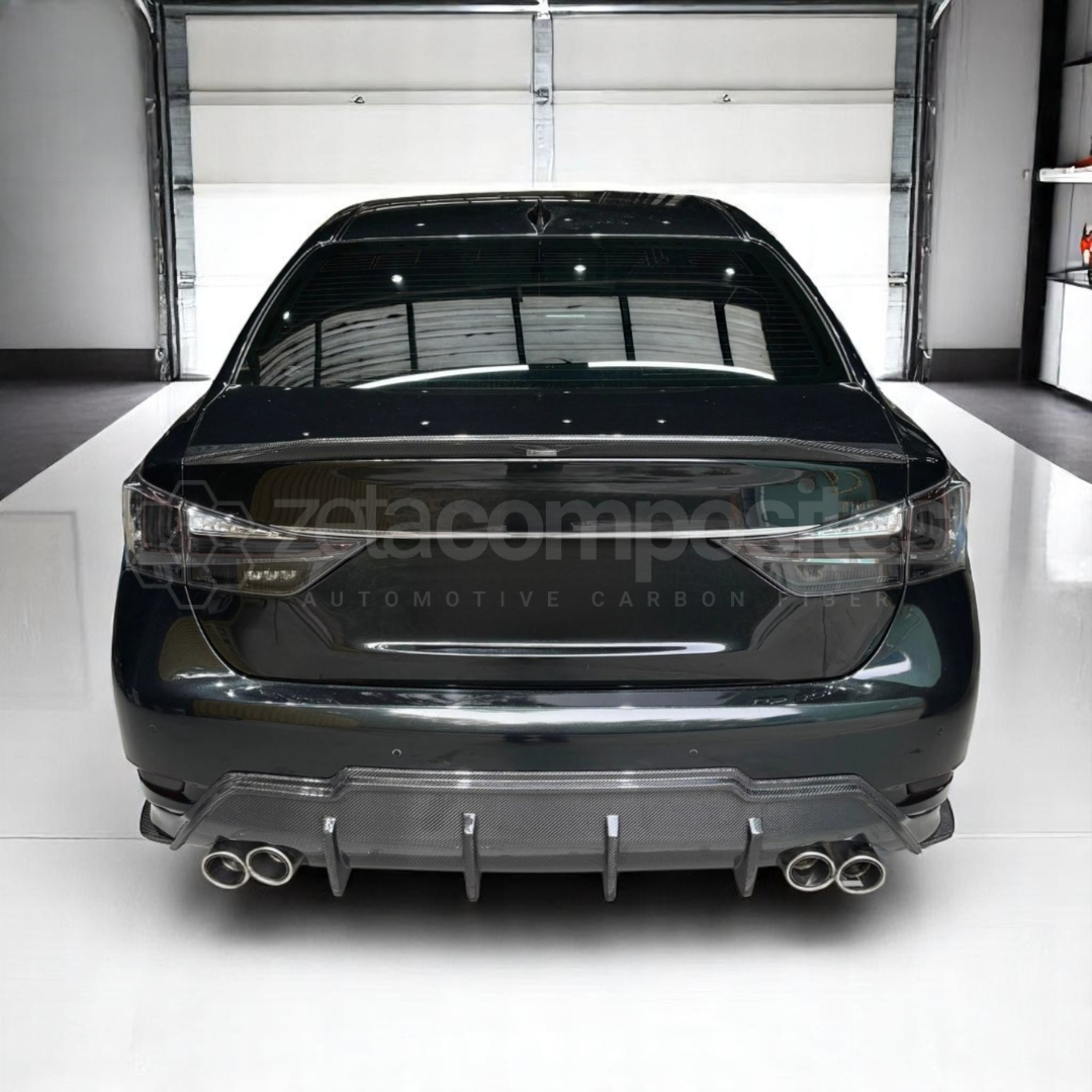 Carbon Fiber Rear Diffuser for 2016+ Lexus GSF GS F Sport