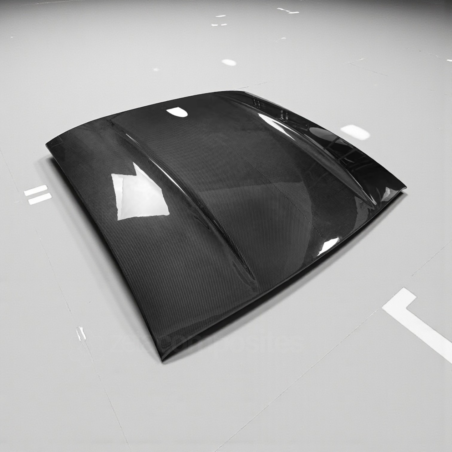 (2024'+ S650) Mustang Carbon Fiber Roof Skin