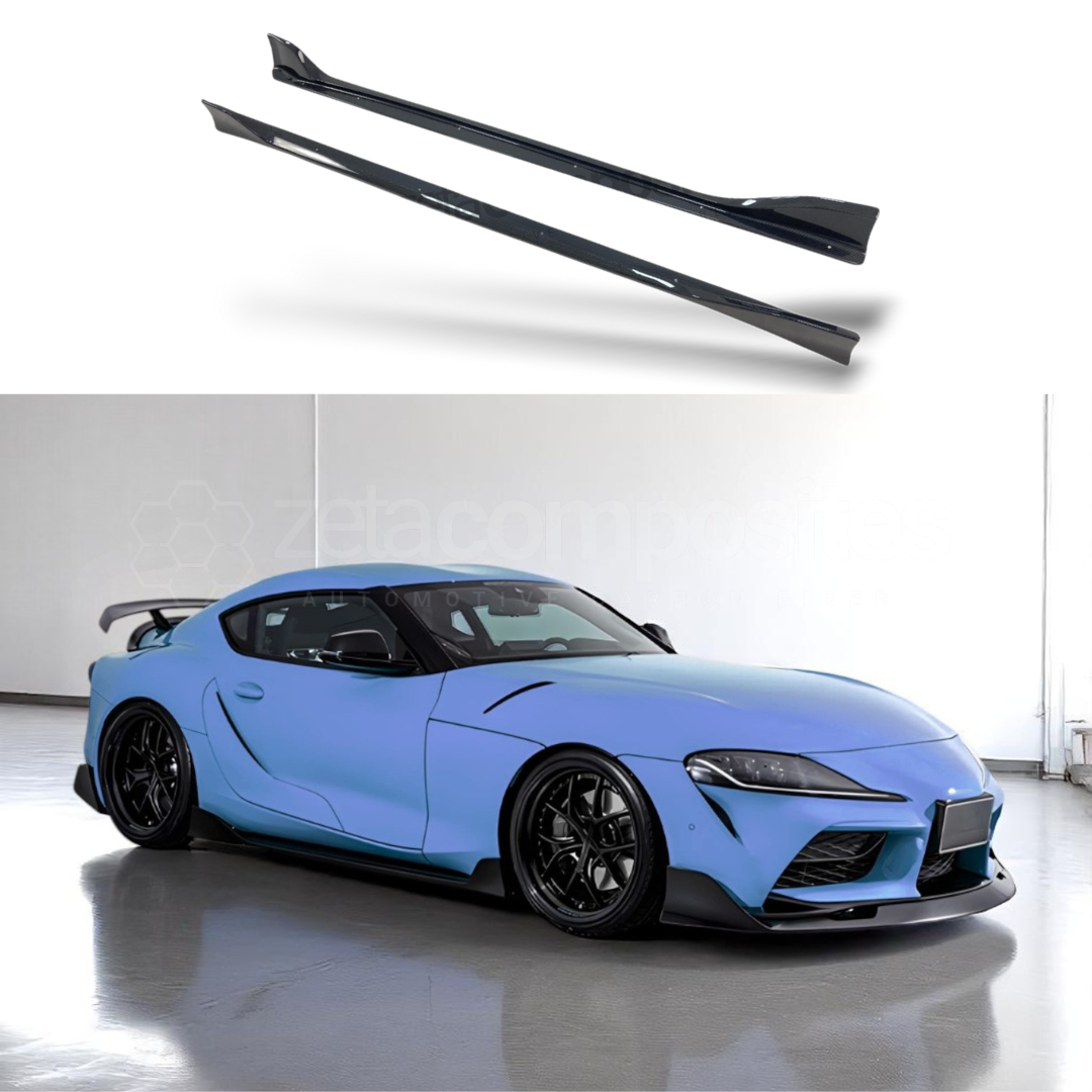 Carbon Fiber Side Skirts for Supra A90 MKV