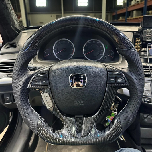 Carbon Fiber Steering Wheel for 8th Gen Accord