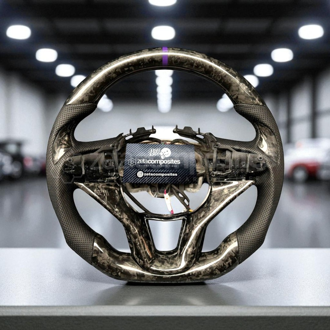 Carbon Fiber Steering Wheel for Cadillac CT4 CT5 / V Blackwing / XT4 (With Carbon Button Frame)