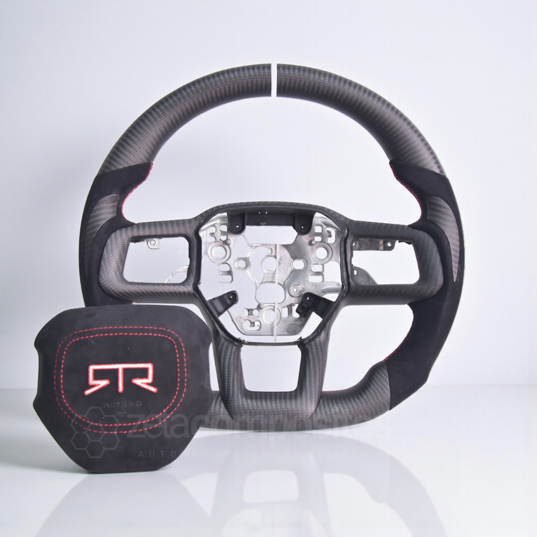 Carbon Fiber Steering Wheel for 2024+ Mustang S650