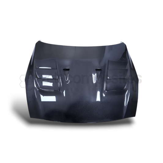 Carbon Fiber Hood Track Style for Nissan GTR R35 (All Years)