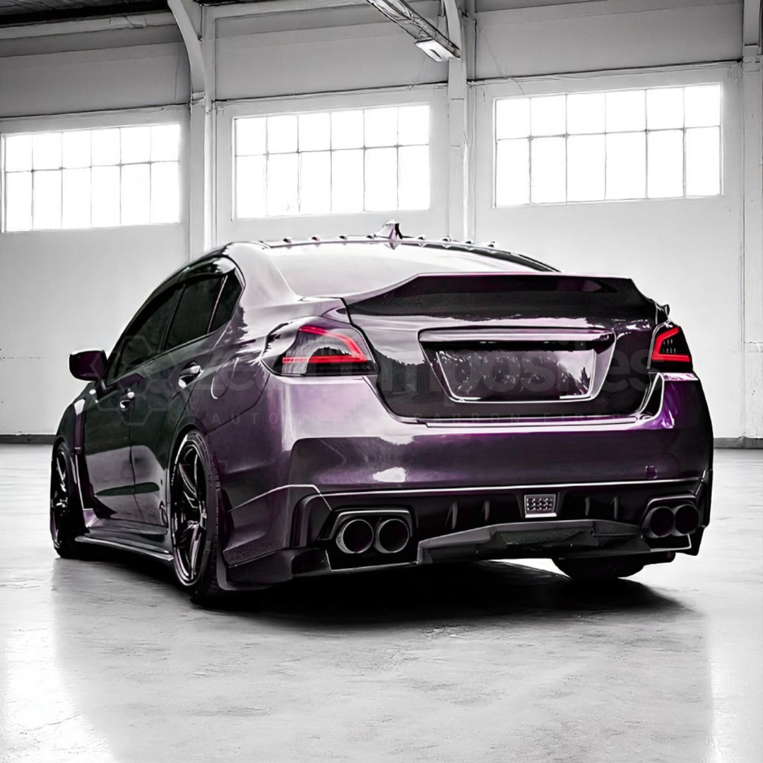 Carbon Fiber Trunk Duckbill Style for 2015-2021 Subaru WRX and STI