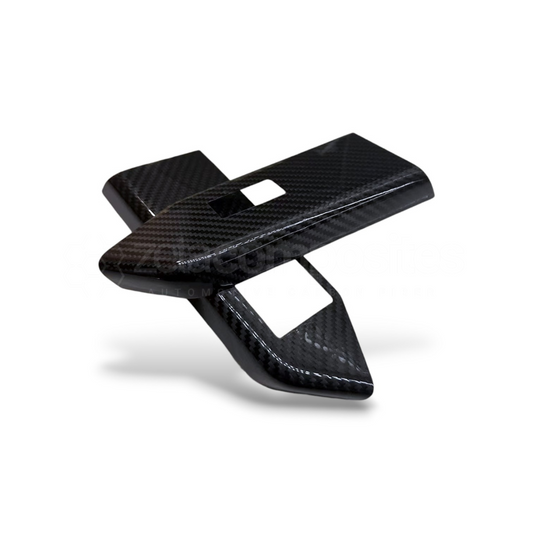 Carbon Fiber Window Switch Panel Covers for Mustang (2010'-2014')