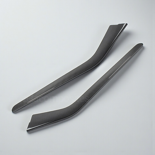 Real Carbon Fiber Center Console Side Panels for Tesla Model 3 / Model Y