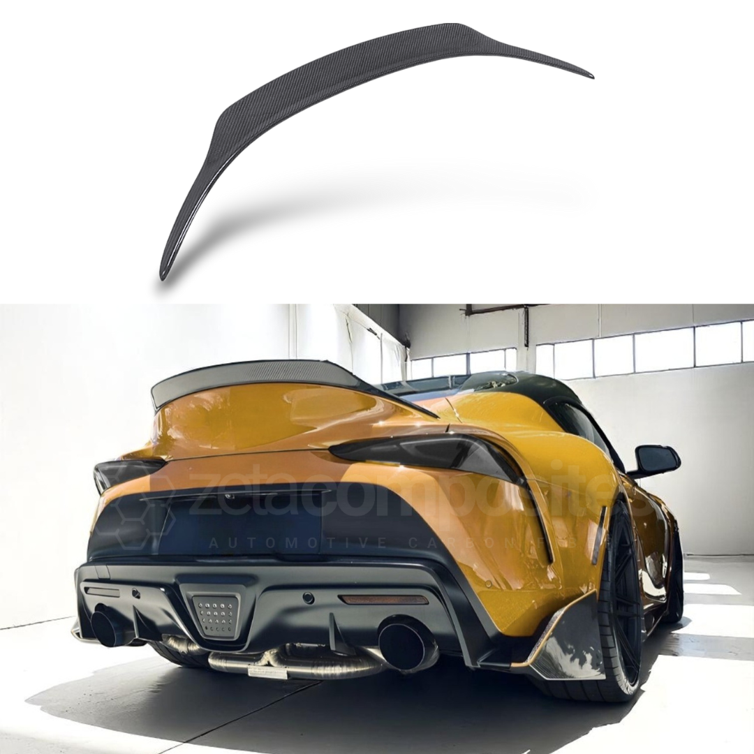 Carbon Fiber Duckbill Spoiler for Supra A90 MKV
