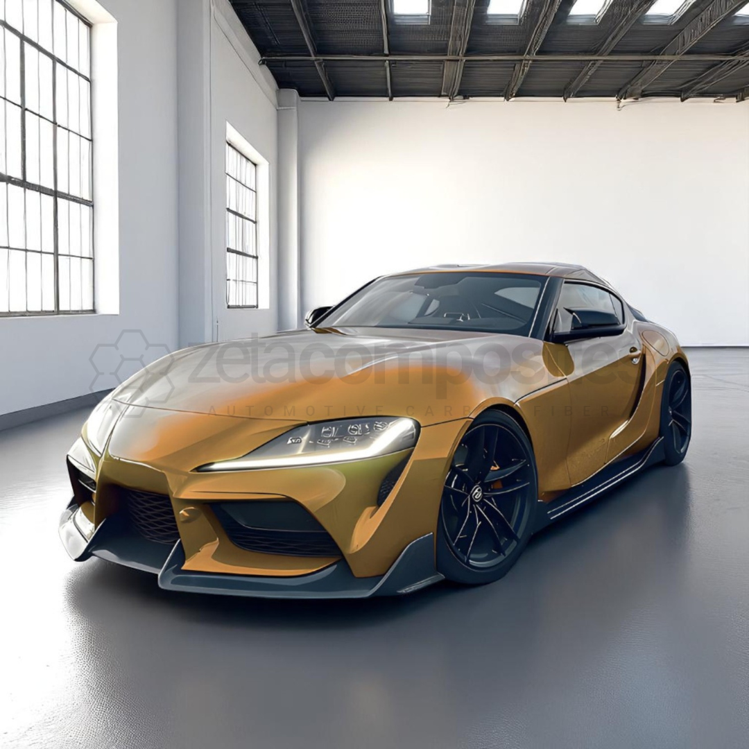 Carbon Fiber Front Lip V Style for Supra A90 MKV